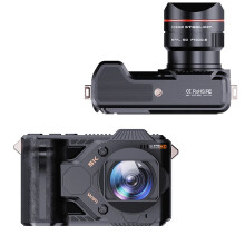 4K 52MP HD Digital WiFi SLR Camera NVC100 with 50x Zoom & 500m Infrared Full Color Night Vision Monocular Telescope for Camping