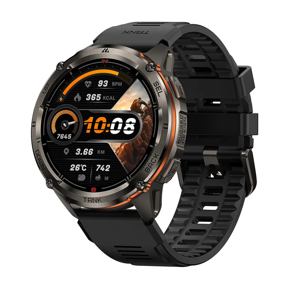 Kospet Tank T3 Ultra 2 Gps Smartwatch For Men - Compass, Altimeter, Barometric, 5Atm Ip69k Waterproof, Amoled Display 7445007249268