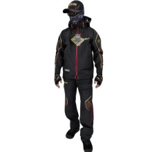 Sunline Men's 2043 Waterproof Fishing Suit: High-Density, Lightweight Hooded Jacket & Pants Set