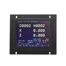 MaxGeek 9-Inch LCD Monitor Replacement for Fanuc CNC System CRT Display (Models A61L-0001-0093, A61L-0001-0095, A61L-0001-0072)