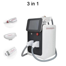 3-in-1 Portable Multifunction Beauty Machine: 2024 IPL RF ND YAG Laser for Hair & Tattoo Removal