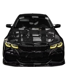 BMW G20 3 Series CSL Yellow Angel Eyes DRL Modules for 2019-2020 320i, 330i, M340i with Laser Daytime Running Lights - Red & Blue Options