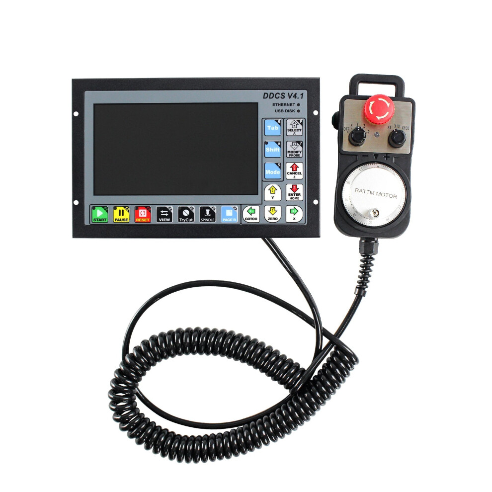 Advanced Ddcsv4 Standalone Cnc Controller With 4-Axis Mpg Handwheel For Precision Engraving And Milling 705353316852