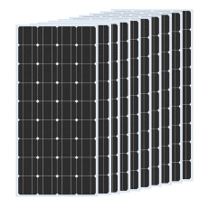 Versatile 18V Rigid Glass Solar Panel Kit: 1200W to 120W DIY System for Home Battery Charging