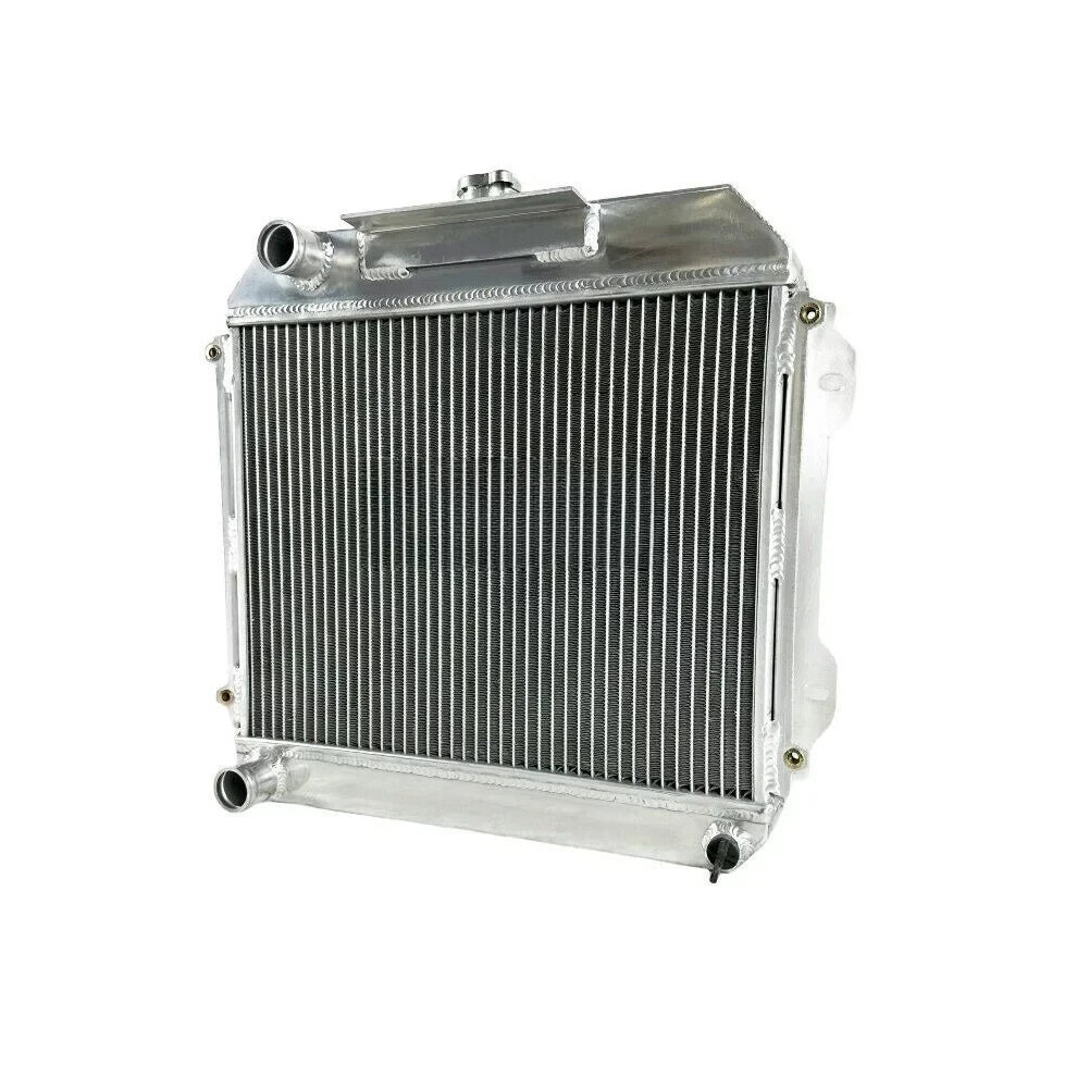 High-Performance Aluminum Radiator For 1971-1974 Toyota Corolla Te21/Te27/Te28 1.6L I4 Mt (1972-1973) 744759804716