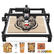 Bluetooth-Enabled Powerful Laser Engraver & CNC Router for Metal, Wood, and DIY Projects