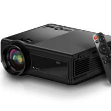 Portable 4K Mini LCD Projector with Full HD, BT5.0, WiFi, and 5G for Home, Office, and Camping