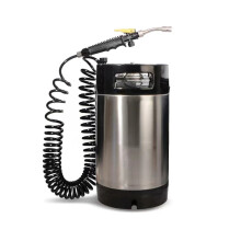 Compact Stainless Steel Car Film Applicator: High-Pressure Spray Tool for Invisible Car Cover Installation