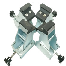 4-Piece Tire Dismantling Machine Set for Motorcycle & ATV: Wheel Rim Adaptor Clamp Jaw Tool for Easy Tyre Removal & Repair