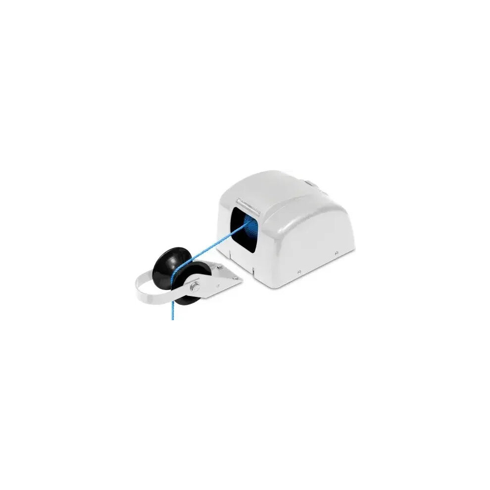 Compact 12V Free-Fall Anchor Winch - Quick Release, 45 Lb Capacity, Marine-Grade For Small Boats 7445039188115