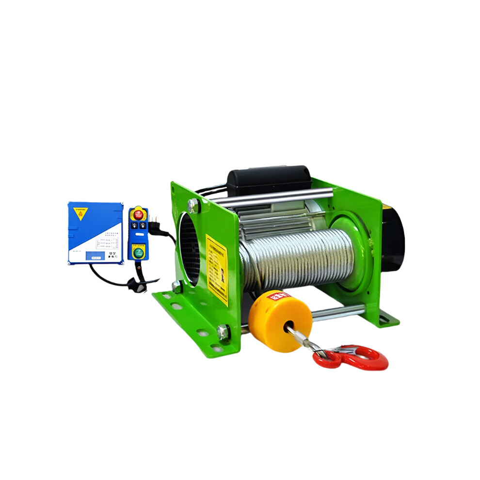 German Style 220V Heavy Duty Electric Hoist With Wireless Remote, 400-800Kg Capacity, Fast Lift Crane 711181169652