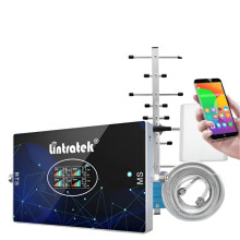 Lintratek Multi-Band GSM Signal Booster for 2G, 3G, 4G - Amplifies 850/800/1800 MHz for Enhanced Mobile Connectivity