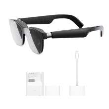 XREAL Air 2 Smart AR Glasses - 2023 Model with Micro OLED Screen, 120Hz Refresh Rate, Ultra-Light 72g, Professional-Grade Color Accuracy