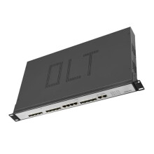 Advanced 8-Port EPON/OLT with GE-PON, 4 SFP Slots, 1.25G/10G SC, L3 Router & Switch, Multimode Management, Open Software Support