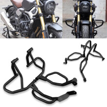 Durable Crash Bar & Engine Guard for Loncin Voge 500AC Motorcycle - Ultimate Fall Protection Accessory