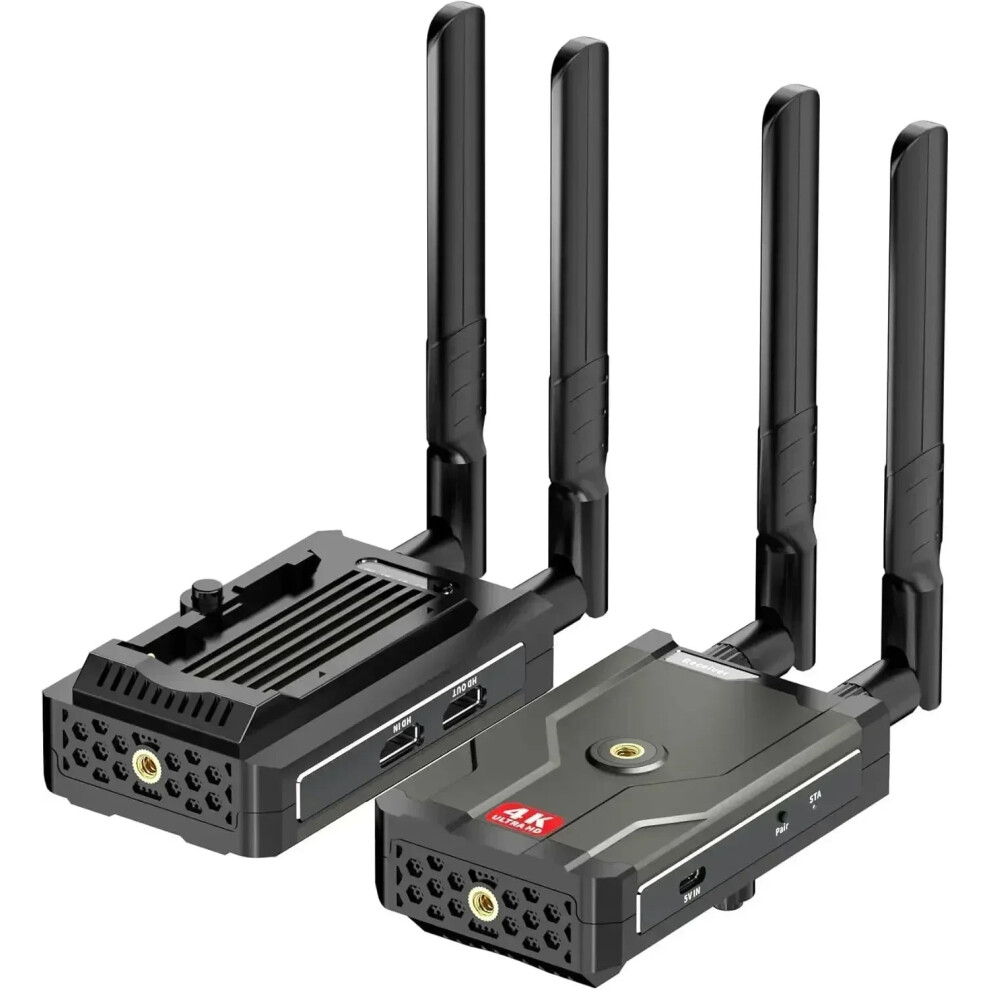 150M 4K Wireless Hdmi Extender Kit - 5G Transmitter & Receiver For Dslr, Laptop, Youtube To Tv/Projector 313087398374
