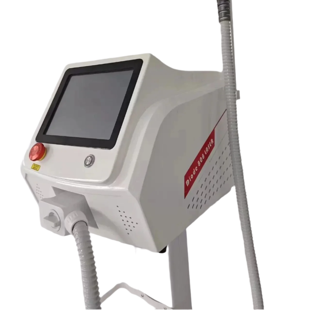 Advanced 2000W 808nm Diode Laser Hair Removal Machine - Triple Wavelength 755/808/1064 for Full-Body Salon Epilation
