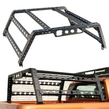 Heavy-Duty Steel Truck Bed Rack & Roll Bar for Ford Ranger, F150, Toyota Hilux, & D-Max - 4x4 Ute Tub Roof Cargo Carrier