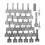 30-Piece Integrated Needle-Free Foil Shaking Spoon Set for Locksmiths 1