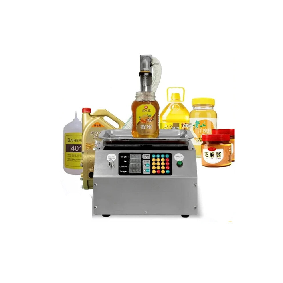 Automated Viscous Liquid Filling Machine For Honey, Sauce, And Edible Oils - Flow Weighing Technology 7445024323385
