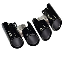Porsche Panamera (2014-2016) GTS Quad Sports Muffler Tip Nozzle Exhaust Retrofit