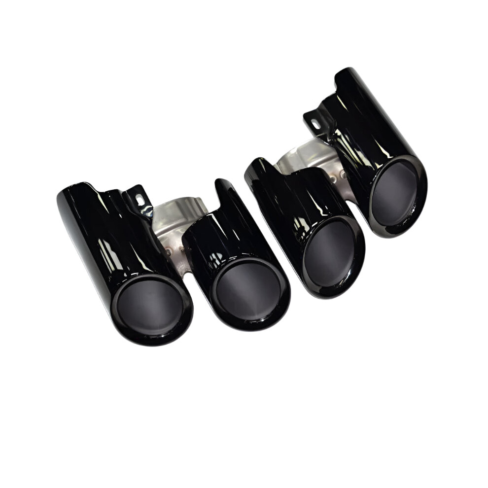 Porsche Panamera (2014-2016) Gts Quad Sports Muffler Tip Nozzle Exhaust Retrofit 313095325393