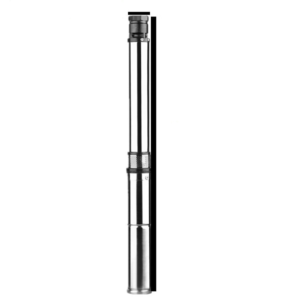High-Efficiency 1500W 2Hp Solar-Powered Deep Well Pump - 140M Max Head, 6000L/Hr Flow Rate, Brushless Submersible For Irrigation 711181391961