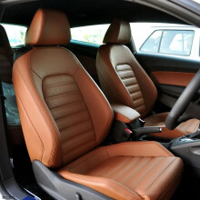 Custom Faux Leather Front Seat Covers for VW Volkswagen Scirocco (2009-2017)