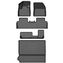 Custom-Fit All-Weather Floor Mats & Trunk Mat Set for Peugeot 5008 - Waterproof TPE Material