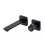 Gun Gray Wall-Mount Faucet with Digital Display - Copper Embedded Bathroom Basin Tap 1