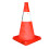 USB Rechargeable LED Collapsible Reflective Safety Cone - 40cm Height, Multi-Purpose, Foldable Design 1