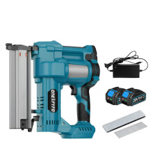 2-in-1 Brushless Cordless Electric Nailer & Stapler Gun with F50 K438 Nails, Compatible with Makita 18V Lithium Battery