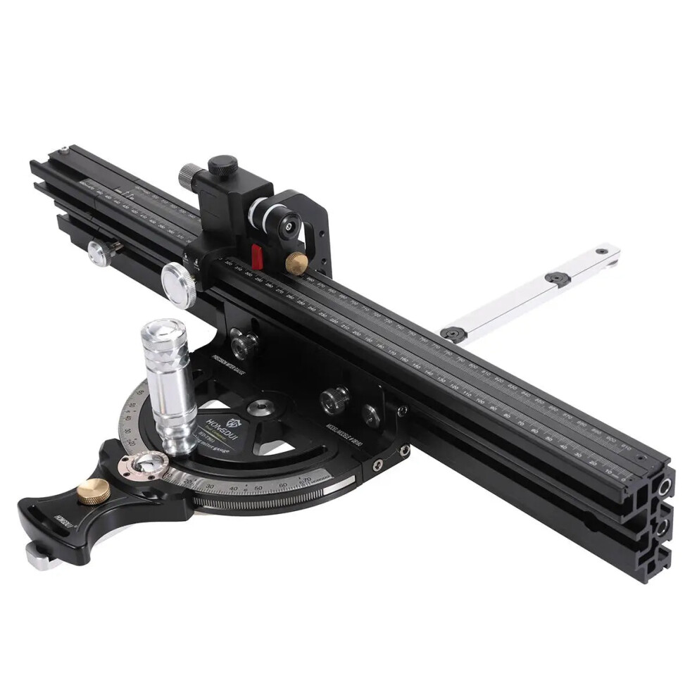 Hd Mg21 Precision Miter Gauge With 850Mm Extended Fence For Woodworking Table Saw & Router Table By Hongdui 726084430839