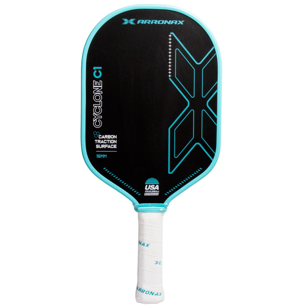 Arronax 16Mm Frosted Carbon Pickleball Paddle - Usapa Approved, Lightweight & High Quality Friction Surface 744110635997