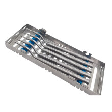 5-Piece Sinus Lift Osteotomes Kit with Curved Offset Concave Tips - Sizes 2.0mm to 4.0mm - Premium Dental Implant Instruments for Dentists
