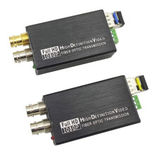 HD 3G-SDI Fiber Optic Video Extender with Tally - 1080p Single-Mode LC Transceiver