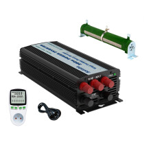 300W Wind Turbine On-Grid Tie Inverter Generator with DC 12-30V to AC 180-260V Conversion, Power Meter & Braking Resistor