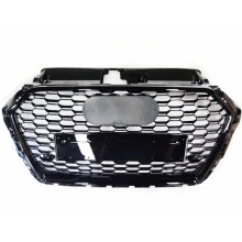 Premium Front Hood Grille for Audi RS3/A3/S3 8V (2017-2020) - Sleek Racing Design