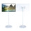 32-Inch Portable Android Smart TV with LED Backlight - Floor-Standing Vertical Display Stand, Touch Screen, Mobile TV 1