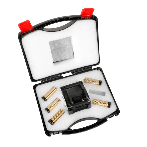 XCMan Nordic Ski Wax Base Structure Roller Kit - 5 Rollers for Cross Country Skiing