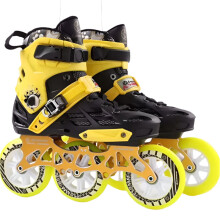 Professional Adult Roller Skates - Sleek Inline Design for Men and Women with Flat Brake System