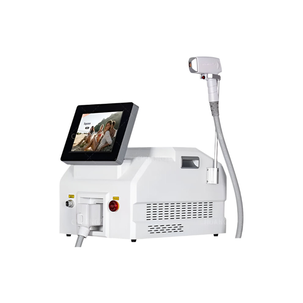 3000W Ice Titanium 808nm Diode Laser Hair Removal Machine - Painless Body Care Device for Women, I for Home Use