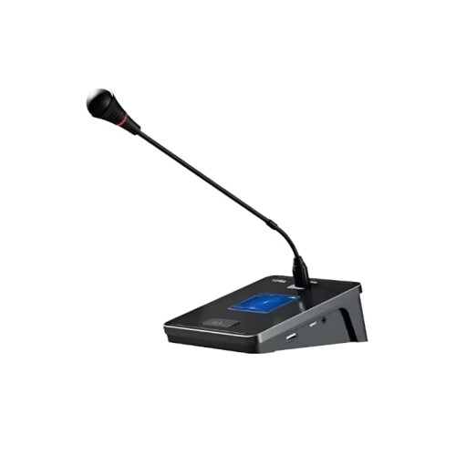 5G WiFi Wireless Conference System with Gooseneck Tabletop Microphone Stand