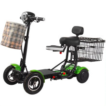 Compact 4-Wheel Lightweight Mobility Scooter with 500W Brushless Motor - Foldable Electric Scooter for Seniors