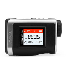 Advanced PGM Golf Range Finder with Display Lock, Flag Vibration, Slope Compensation & HD 1300 Code Laser - Model JQ014