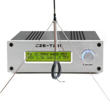 25W Long Range PLL Stereo FM Radio Broadcast Transmitter - Model CZE T251