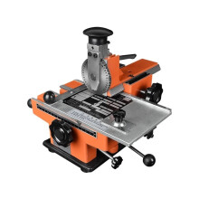 Precision Semi-Automatic Steel Embossing Machine for Aluminum Alloy Name Plates, Dog Tags, ID Cards & Labels