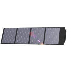 1000W Portable Solar Panel with Dual USB & DC Output - Folding Bag Charger for Outdoor Camping & Emergency Use