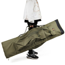 Portable Carp Fishing Rod & Reel Storage Bag - Foldable 1.5m/2.1m Oxford Cloth Fishing Tackle Carrier