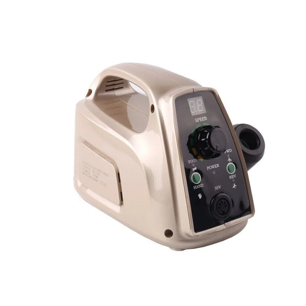 High-Power 65W Electric Nail Drill Machine - 35,000 RPM Professional Nail Cutter & Grinder for Manicure and Pedicure